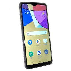 中古 samsung Galaxy A21 64GB ブラック SCV49 au