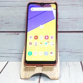 docomo Galaxy A21 SC-42A レッド 本体 白ロム SIMロック解除済み SIMフリー B342366