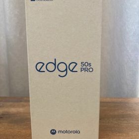 【新品未使用】motorola edge 50s pro バニラクリーム