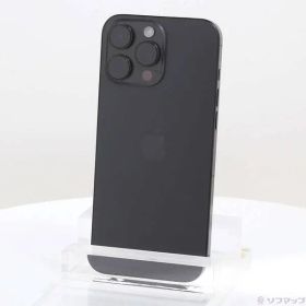〔中古品〕 iPhone16 Pro Max 256GB ブラックチタニウム MYWG3J／A SIMフリー【344】