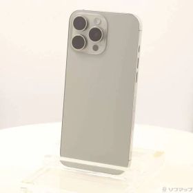〔中古品〕 iPhone16 Pro Max 256GB ナチュラルチタニウム MYWK3J／A SIMフリー【258】