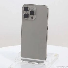〔中古品〕 iPhone16 Pro Max 256GB ナチュラルチタニウム MYWK3J／A SIMフリー【258】