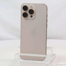 〔中古品〕 iPhone16 Pro Max 256GB デザートチタニウム MYWJ3J／A SIMフリー【262】