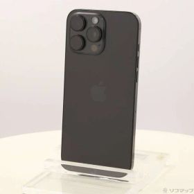 〔中古品〕 iPhone16 Pro Max 256GB ブラックチタニウム MYWG3J／A SIMフリー【269】