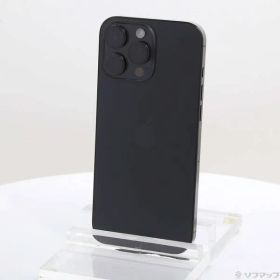 〔中古品〕 iPhone16 Pro Max 256GB ブラックチタニウム MYWG3J／A SIMフリー【297】
