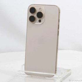 〔中古品〕 iPhone16 Pro Max 256GB デザートチタニウム MYWJ3J／A SIMフリー【305】
