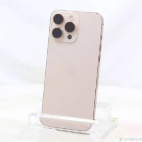 〔中古品〕 iPhone16 Pro Max 256GB デザートチタニウム MYWJ3J／A SIMフリー【258】