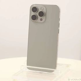 〔中古品〕 iPhone16 Pro Max 256GB ナチュラルチタニウム MYWK3J／A SIMフリー【377】