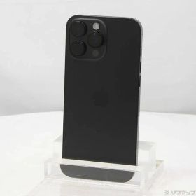 〔中古品〕 iPhone16 Pro Max 256GB ブラックチタニウム MYWG3J／A SIMフリー【344】