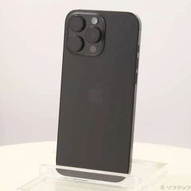 〔中古品〕 iPhone16 Pro Max 256GB ブラックチタニウム MYWG3J／A SIMフリー【262】