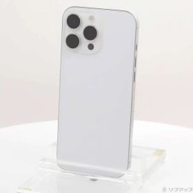 〔中古品〕 iPhone16 Pro Max 256GB ホワイトチタニウム MYWH3J／A SIMフリー【258】