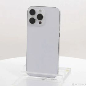 〔中古品〕 iPhone16 Pro Max 512GB ホワイトチタニウム MYWM3J／A SIMフリー【269】