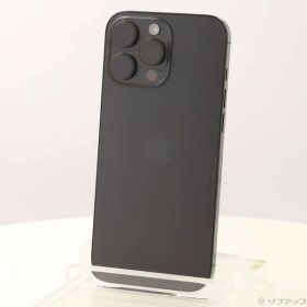 〔中古品〕 iPhone16 Pro Max 512GB ブラックチタニウム MYWL3J／A SIMフリー【344】