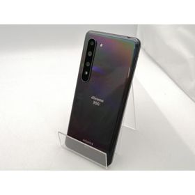 【中古】SHARP docomo 【SIMロック解除済み】 AQUOS R5G ブラックレイ 12GB 256GB SH-51A【ECセンター】保証期間１ヶ月【ランクB】