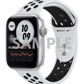 Series6[44mm/GPS]アルミ シルバー Apple Watch Nike【安心保 …