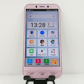 【訳アリ品】シンプルスマホ4 704SH SoftBank ピンク 送料無料 即決 本体 c14005