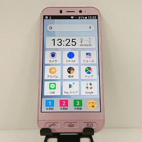 シンプルスマホ4 704SH SoftBank ピンク 送料無料 即決 本体 c14004