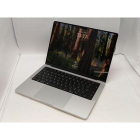 【中古】Apple MacBook Pro 14インチ M1 Pro(CPU:8C/GPU:14C) 16GB/512GB シルバー MKGR3J/A (14インチ, 2021)【新宿東口】保証期間１ヶ月【ランクB】