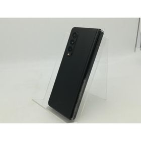 【中古】SAMSUNG au 【SIMフリー】 Galaxy Z Fold3 5G ファントムブラック 12GB 256GB SCG11【大須】保証期間１ヶ月【ランクC】