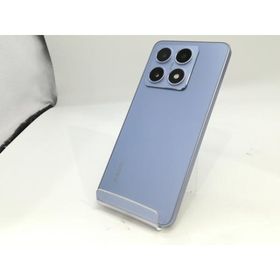 【中古】Xiaomi UQmobile 【SIMフリー】 Xiaomi 14T 12GB 256GB チタンブルー XIG07【浜松駅前】保証期間１ヶ月【ランクA】