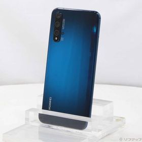 〔中古〕HUAWEI(ファーウェイ) nova 5T 128GB クラッシュグリーン YAL-L21 SIMフリー〔295-ud〕