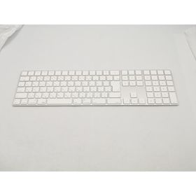 【中古】Apple Magic Keyboard（2017/テンキー付き/A1843） - 日本語（JIS） シルバー MQ052J/A【ECセンター】保証期間１週間