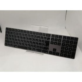 【中古】Apple Magic Keyboard（2018/テンキー付き/A1843） - 日本語（JIS） スペースグレイ MRMH2J/A【日本橋3】保証期間１週間