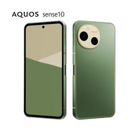 シャープ(SHARP) AQUOS sense10 6.1型 6GB/128GB カーキーグリーン SIMフリースマートフォン SH-M33A-G