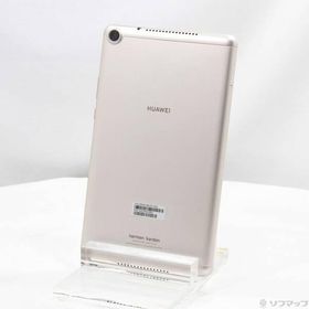 〔中古〕HUAWEI(ファーウェイ) MediaPad M5 lite 8 64GB シャンパンゴールド JDN2-W09 Wi-Fi〔377-ud〕