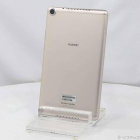 〔中古〕HUAWEI(ファーウェイ) MediaPad M5 lite 8 64GB シャンパンゴールド JDN2-W09 Wi-Fi〔344-ud〕