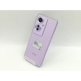 【中古】Oppo ymobile 【SIMフリー】 OPPO Reno11 A コーラルパープル 8GB 128GB【福岡筑紫】保証期間１ヶ月【ランクA】