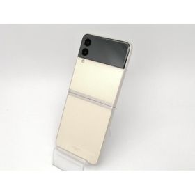 【中古】SAMSUNG au 【SIMフリー】 Galaxy Z Flip3 5G クリーム 8GB 128GB SCG12【川越クレアモール】保証期間１ヶ月【ランクC】