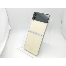 【中古】SAMSUNG docomo 【SIMフリー】 Galaxy Z Flip3 5G クリーム 8GB 128GB SC-54B【新橋烏森通り】保証期間１ヶ月【ランクB】