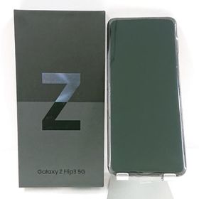 【ジャンク品】Galaxy Z Flip3 5G SCG12 au ファントムブラック 送料無料 即決 本体 c15134