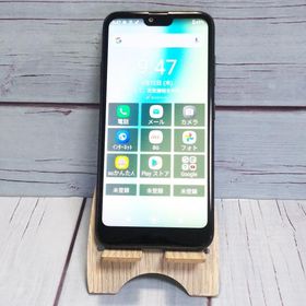 au GRATINA KYV48 ブラック 本体 白ロム SIMロック解除済み SIMフリー 799684