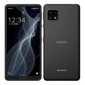 【中古】【安心保証】 AQUOS sense4 lite SH-RM15[64GB] 楽天モバイル ブラック