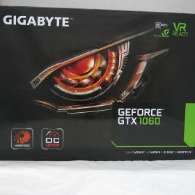 ギガバイト GIGABYTE GeForce GTX 1060 WINDFORCE OC 3GB GDDR5 グラフィックスカード GV-N1060WF20C-3GD 【中古】