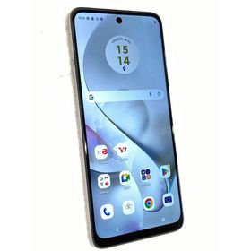 中古 moto g64y 5G 128GB バニラクリーム MOSAG3 SIMフリー ネットワーク利用制限▲判定