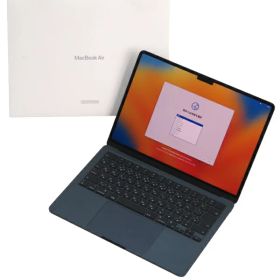 【Apple】アップル『MacBook Air / 13.6inch / M2 8コア/8コア / 8GB / 256GB / ミッドナイト』FLY33J/A(MLY33J/A) ノートパソコン 1週間保証【中古】