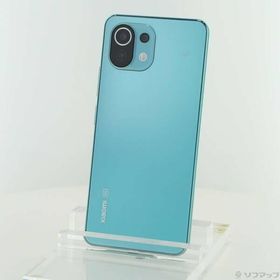 〔中古〕Xiaomi(シャオミ) Mi 11 Lite 5G 128GB ミントグリーン M2101K9R SIMフリー〔352-ud〕