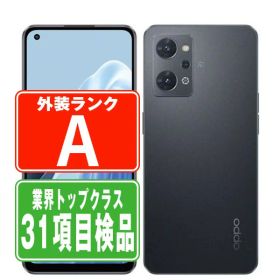 【中古】 OPG04 OPPO Reno7 A スターリーブラック Aランク SIMフリー 本体 au スマホ 【あす楽】 【保証あり】 【送料無料】 opg04r7abk8mtm