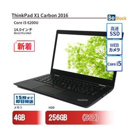 中古 ノートパソコン Lenovo レノボ ThinkPad X1 Carbon 2016 20FCA11FJP Core i5 メモリ：4GB 6ヶ月保証