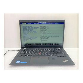 中古 ノートパソコン Lenovo ThinkPad X1 Carbon (20HRCT01WW) Corei7-7500U/16GB-MEM/256GB-SSD/14インチ/OS無し/BT消耗/AC欠品/難あり品※CMOS電池完全消耗