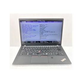 中古 ノートパソコン Lenovo ThinkPad X1 Carbon (20HRT01WW) Corei7-7500U/8GB-MEM/14インチ/OS無し/難あり品※内蔵ストレージ欠品