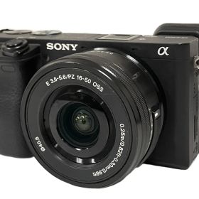 【中古】 SONY ILCE-6400 α6400 ミラーレス 一眼 カメラ SELP1650 16-50mm OSS ズーム レンズ セット ソニー 中古 O10673619