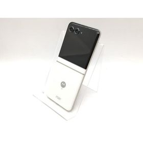 【中古】MOTOROLA docomo 【SIMフリー】 motorola razr 50d ホワイトマーブル 8GB 256GB M-51E【吉祥寺】保証期間１ヶ月【ランクB】