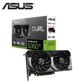 ASUS｜エイスース ASUS Dual GeForce RTX 5060 Ti 8GB GDDR7 OC Edition / NVIDIA PCI Express 5.0 グラフィックスボード DUAL-RTX5060TI-O8G 返品種別B