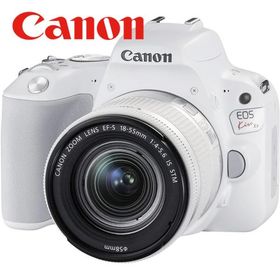 キヤノン Canon EOS Kiss X9 EF-S 18-55mm STM 標準 レンズセット ホワイト 手振れ補正 デジタル一眼レフ カメラ 中古