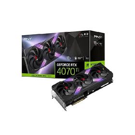 PNY GeForce RTX 4070 Ti 12GB XLR8 Gaming Verto Epic-X RGB Triple Fan Graphics Card DLSS 3