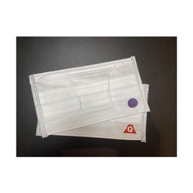 名入れ ロゴ入れ オリジナル/イベント 縁日 催物 抽選会 カラープリント代込 不織布マスク シールタイプ 10000枚〜